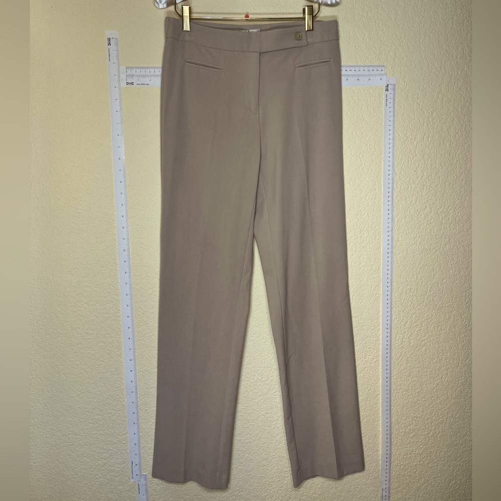 dressbarn womens khaki trousers pants size 4